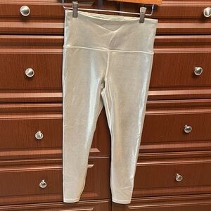 New w/o tag Athleta Shimmering Leggings
